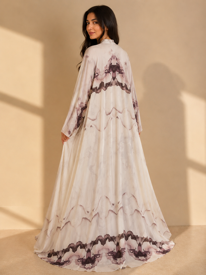 Chiffon Abaya Dress #3