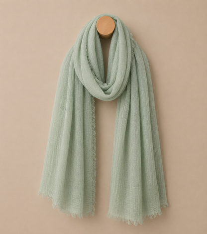 Crinkle Cotton Scarf