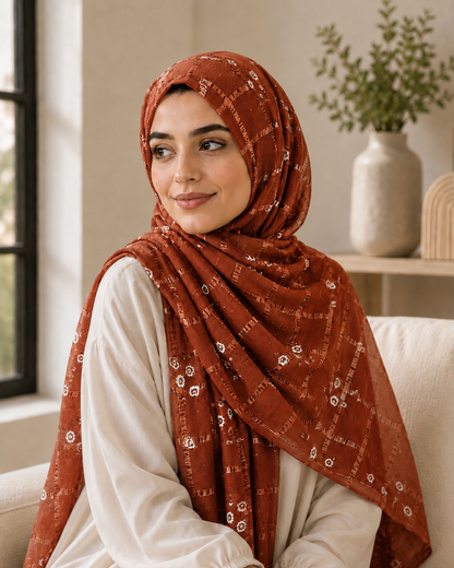 Printed Chiffon Hijabs