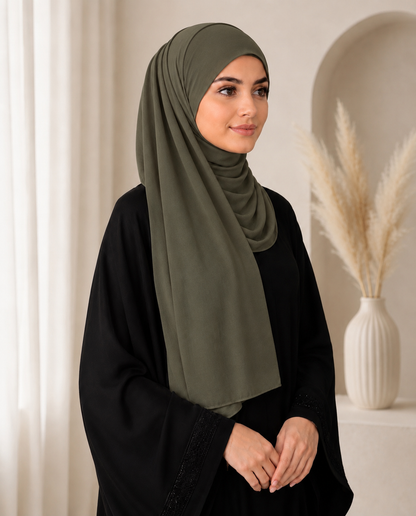 Model Hijab W/Matching Hijab Cap