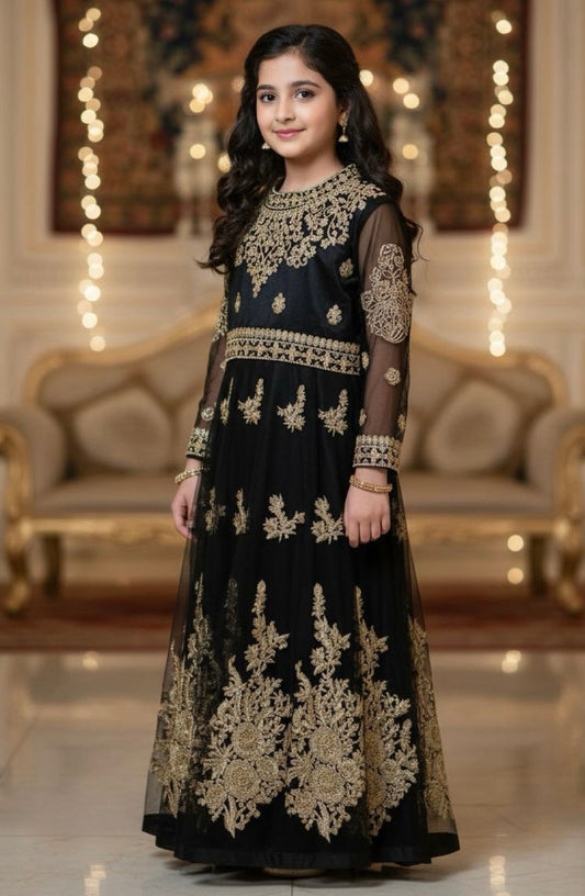 Noor’s-Black Gown-2pc