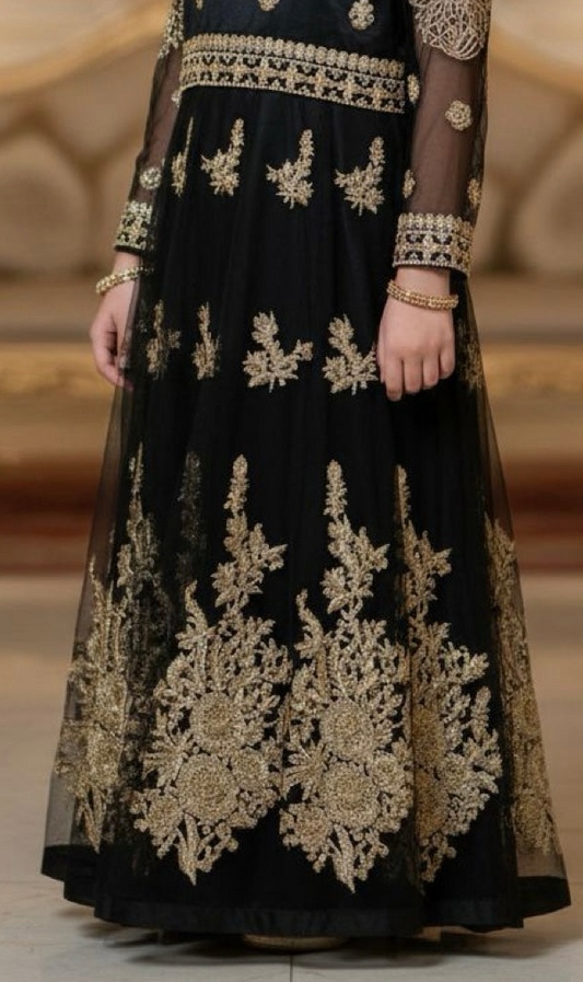 Noor’s-Black Gown-2pc