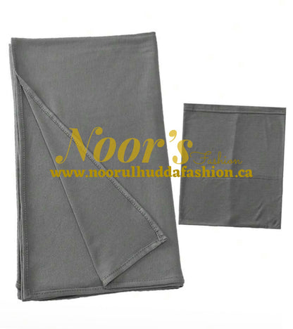 Jersey Hijab W/Matching Hijab Cap