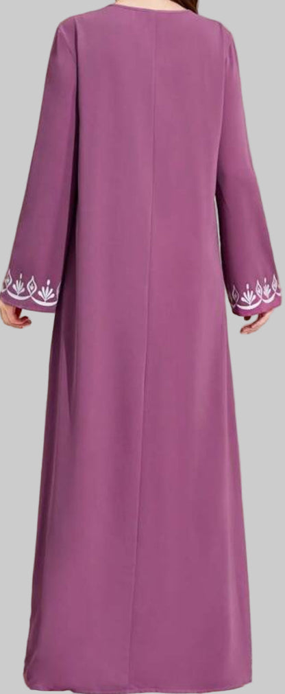 Noor's-Purple- Dress/Abaya