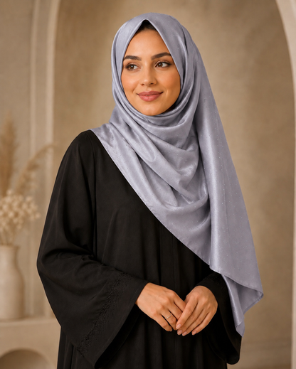 Satin Silk Fancy Hijabs