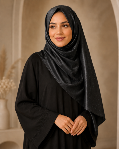 Satin Silk Fancy Hijabs