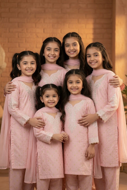 Noor’s-Light Pink 3PC Lawn