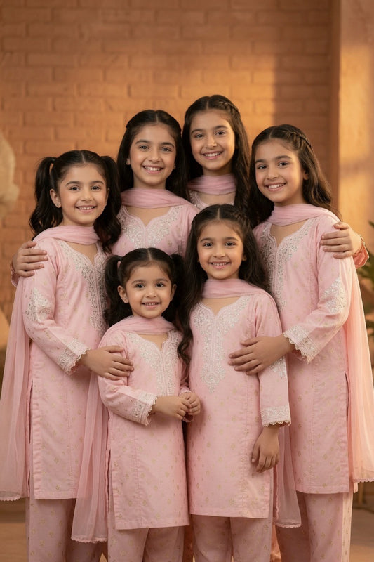 Noor’s-Light Pink 3PC Lawn