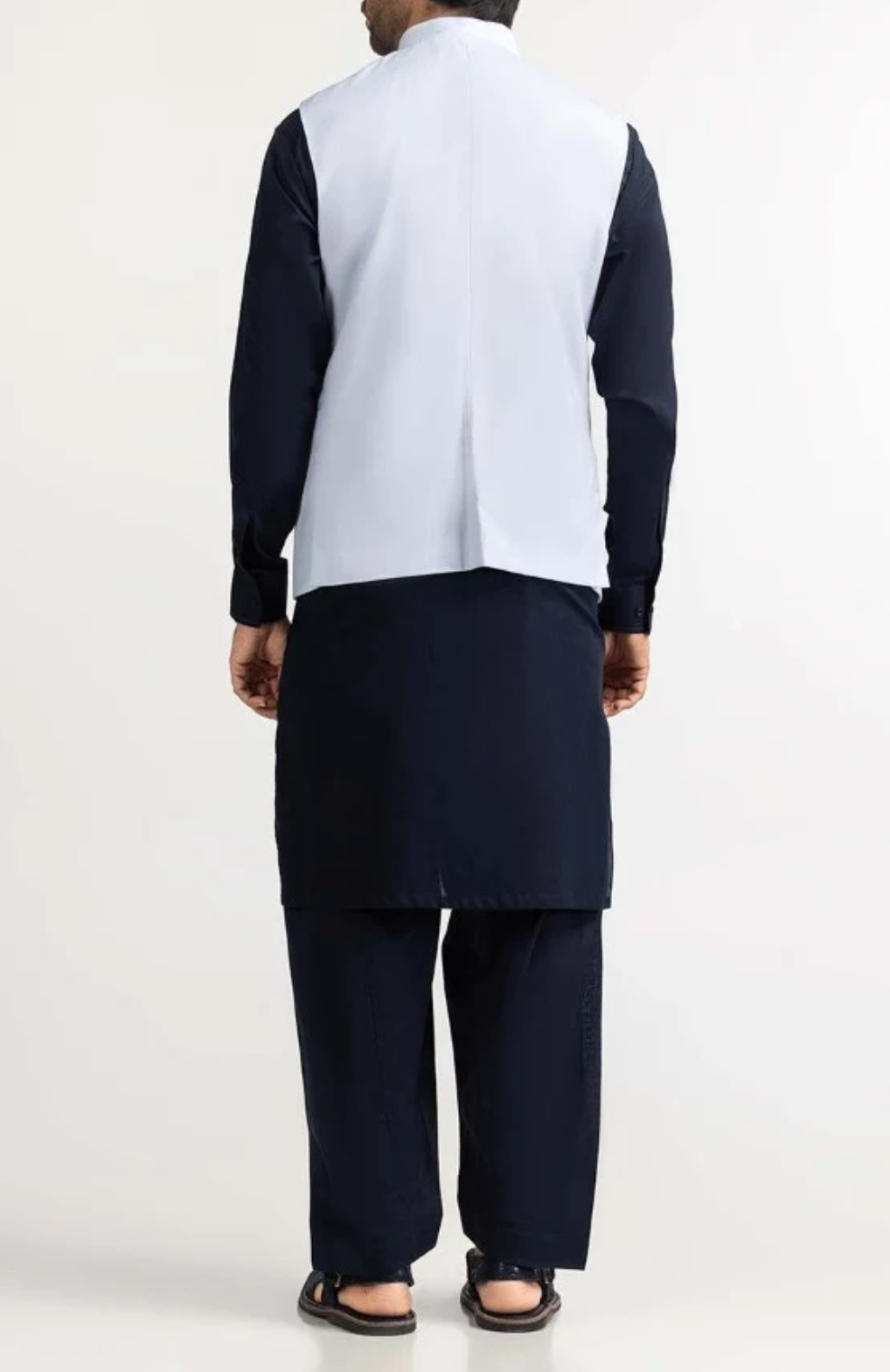 Ice Blue-waistcoat Gents-Brand: Gul Ahmed