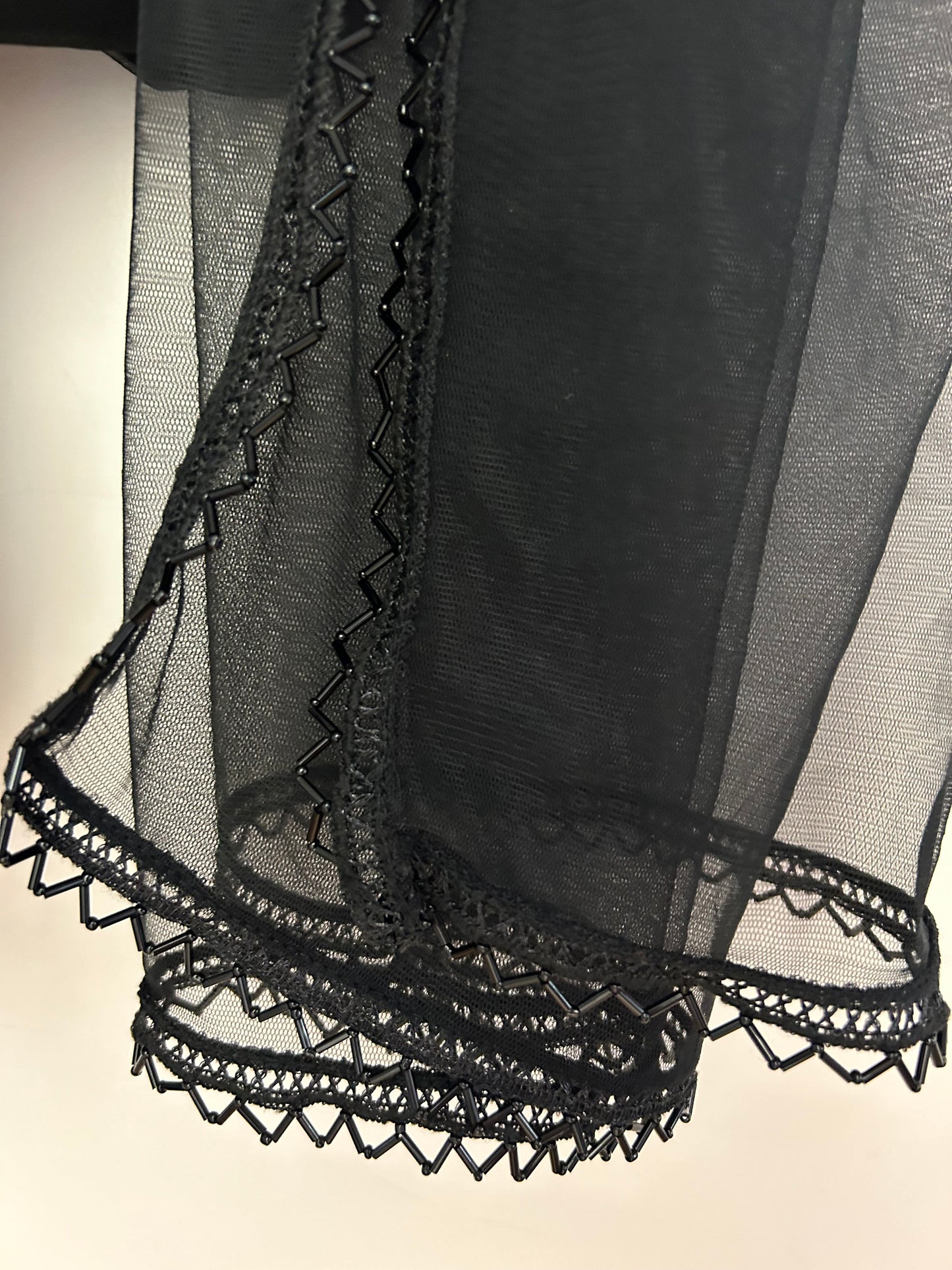 Black Soft Net-Duppata