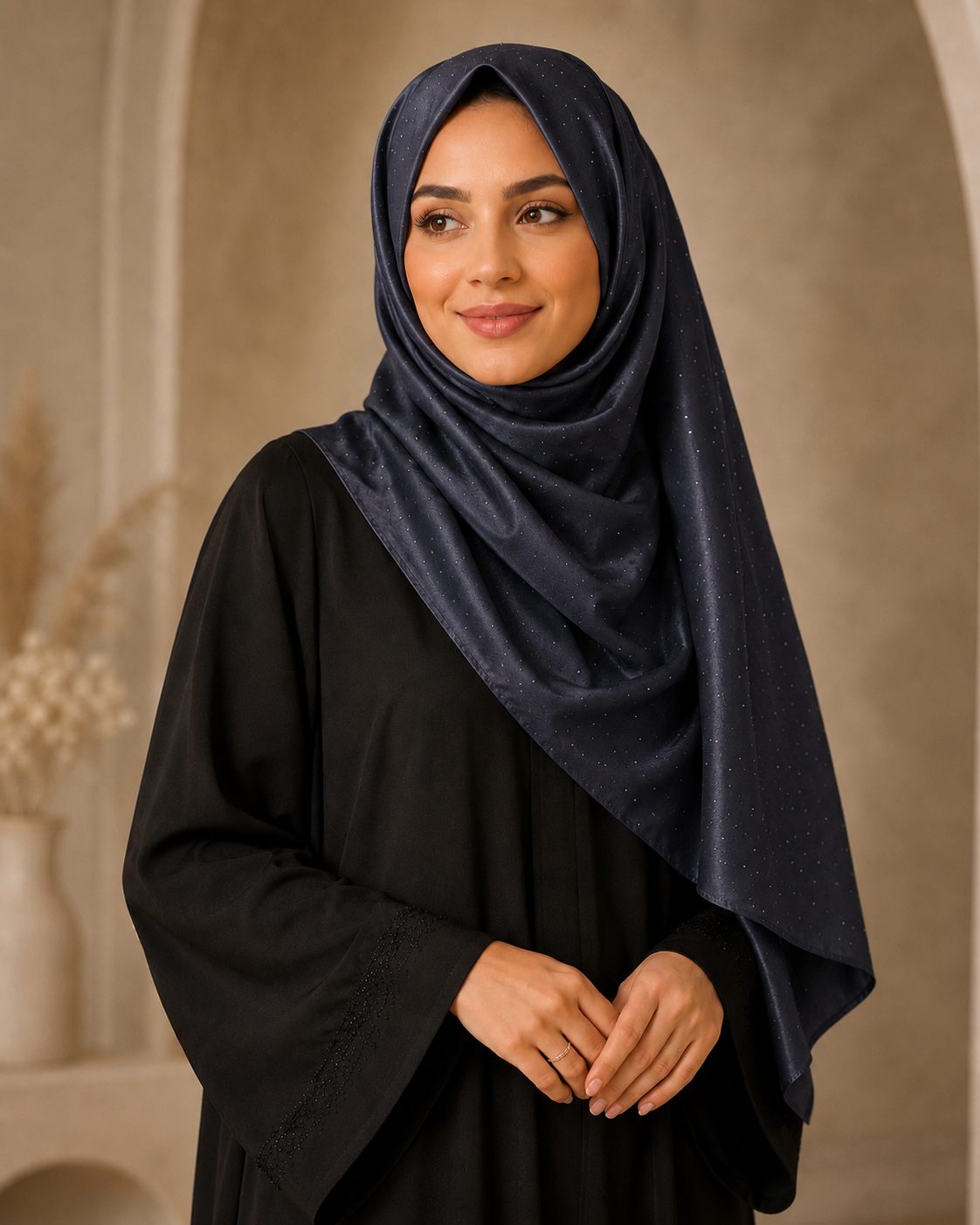 Satin Silk Fancy Hijabs