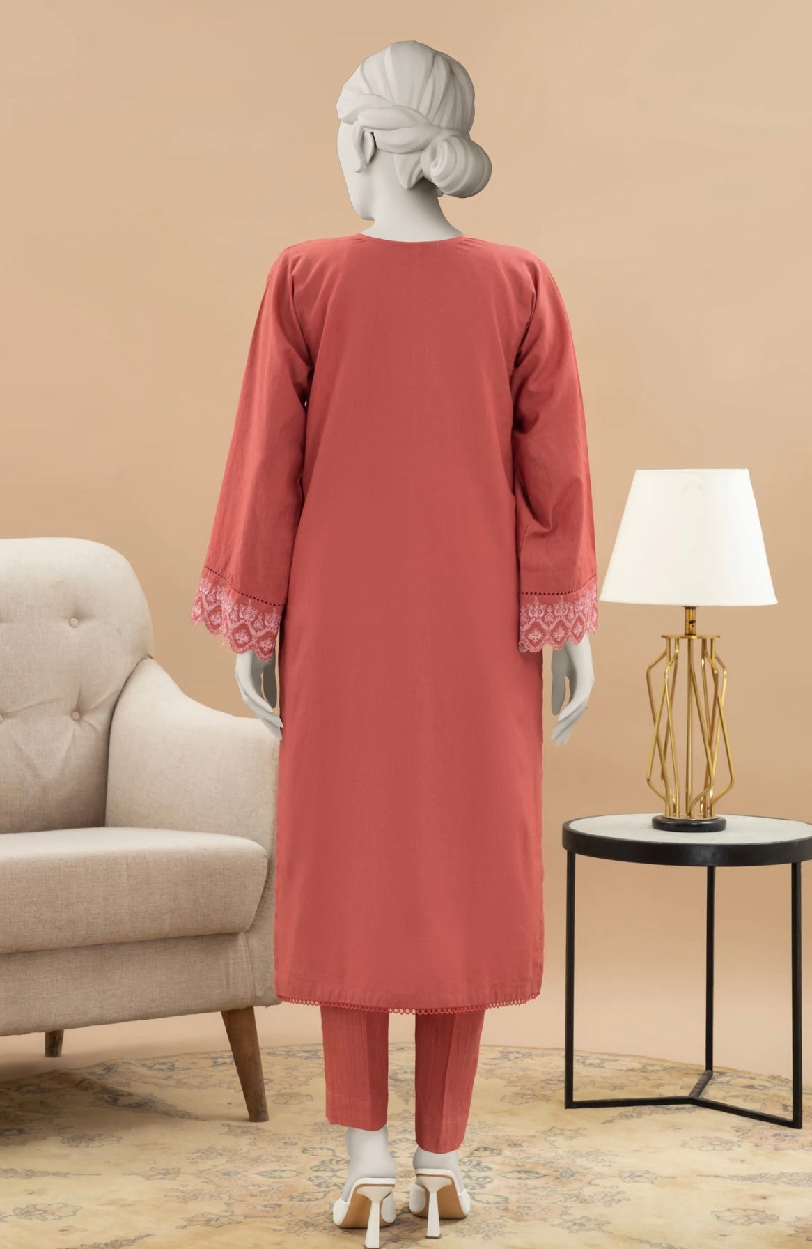 Brand:MTJ-3pc Cross Hatch Khaddar