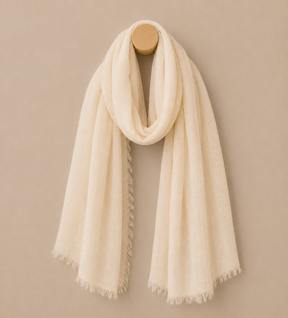 Crinkle Cotton Scarf