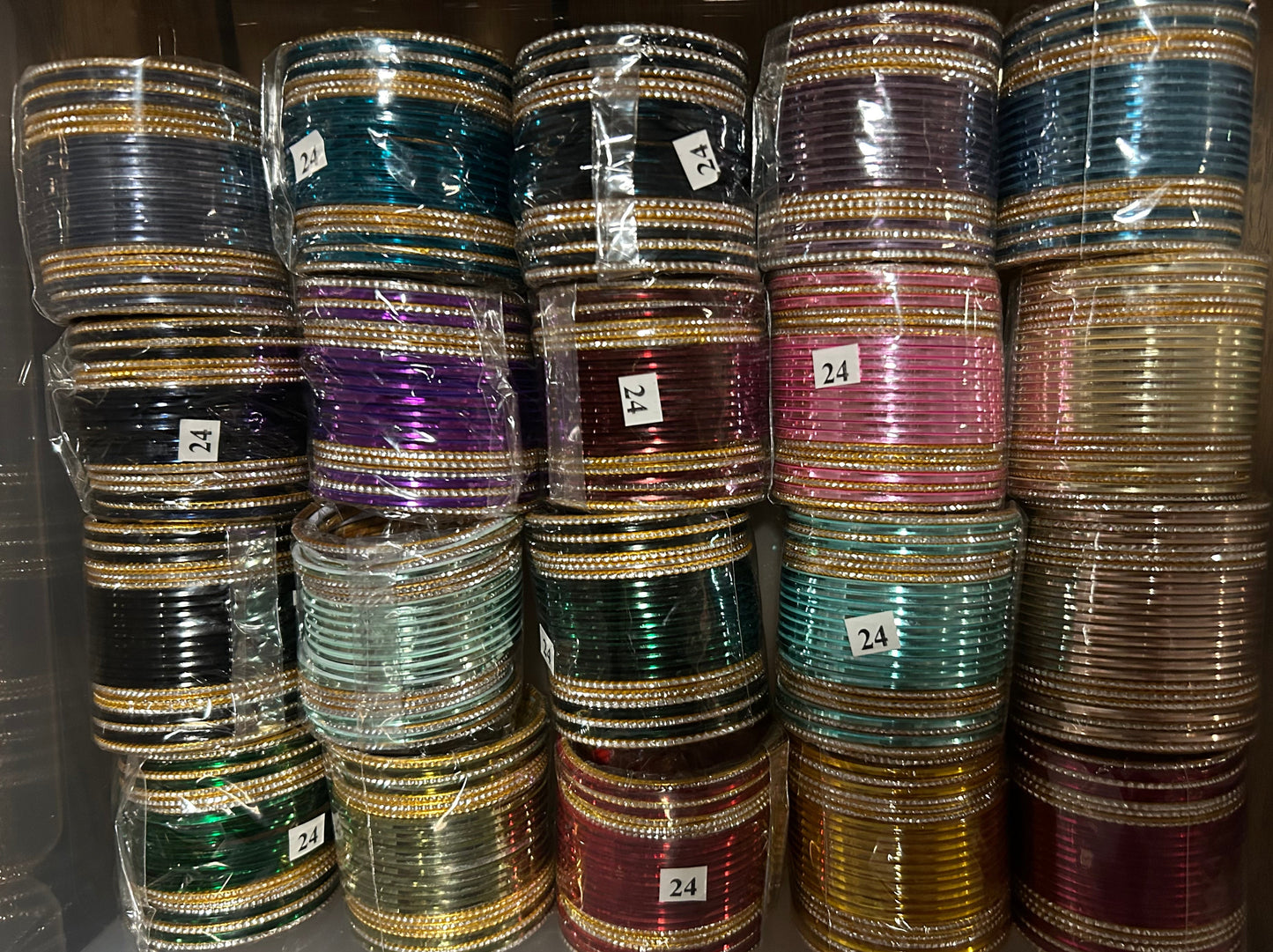 Metal Bangles-one size-2.4