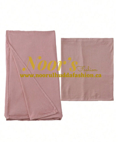 Jersey Hijab W/Matching Hijab Cap