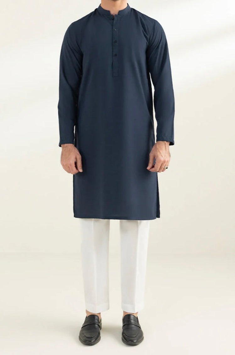 Navy Blue-Kurta-Sapphire