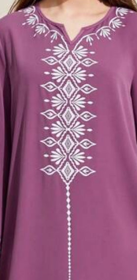 Noor's-Purple- Dress/Abaya