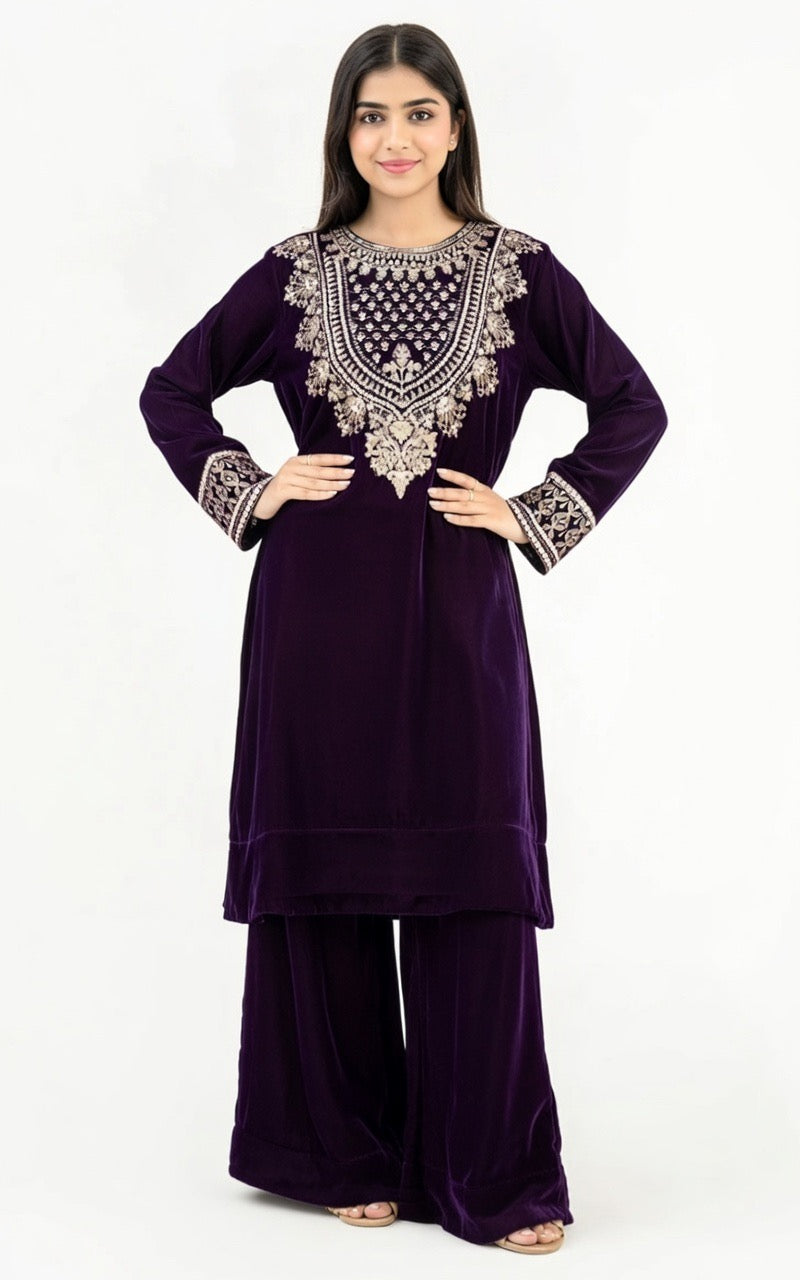 Brand: Limelight-Purple-Velvet