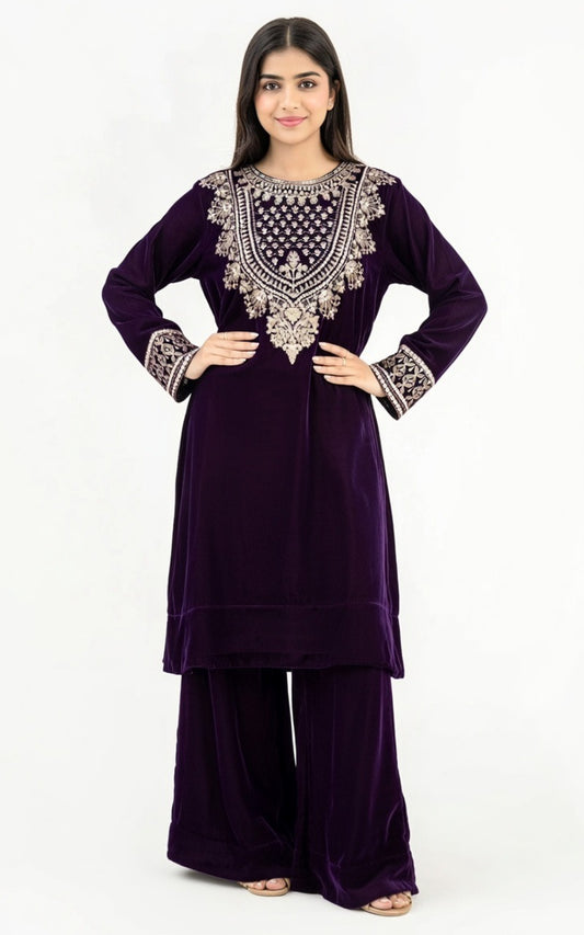 Brand: Limelight-Purple-Velvet