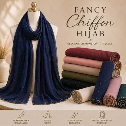 Fancy Chiffon Hijab