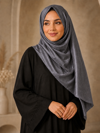 Satin Silk Fancy Hijabs