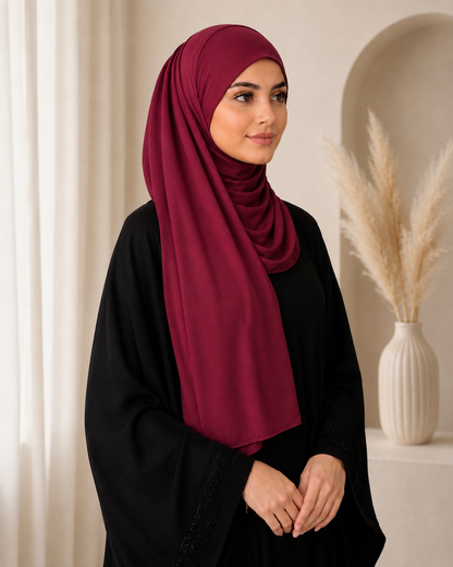 Model Hijab W/Matching Hijab Cap