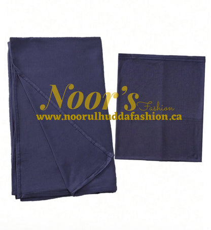 Jersey Hijab W/Matching Hijab Cap