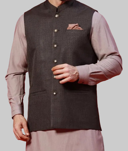 Ash Brown-waistcoat Gents-Brand: M.T.J