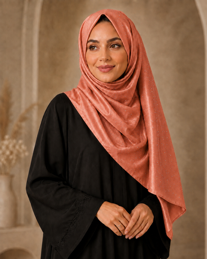 Satin Silk Fancy Hijabs