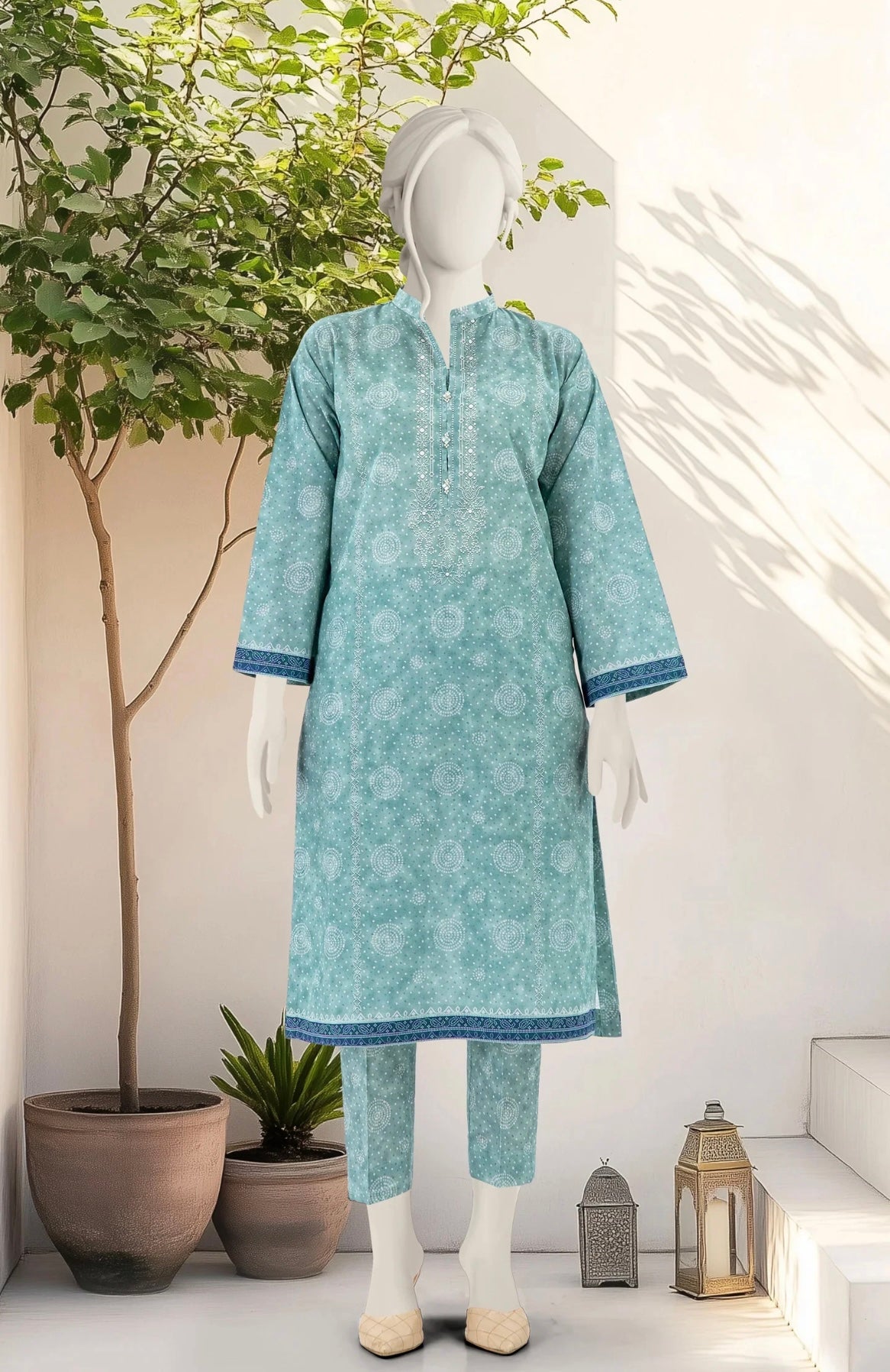 Brand:MTJ-3pc Blue Lawn