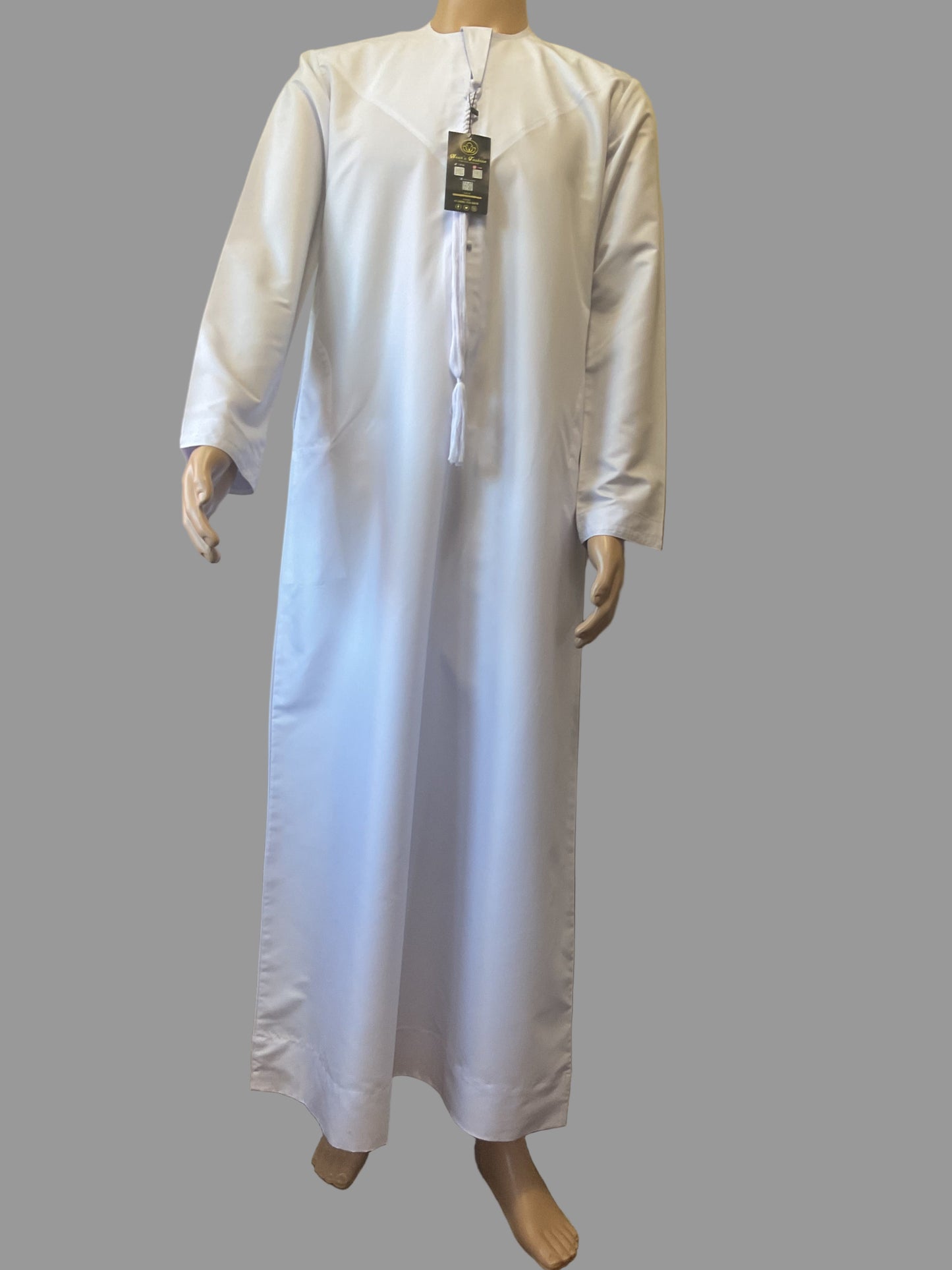White-Noor’s-Thobe/Jubba-Emirati Style