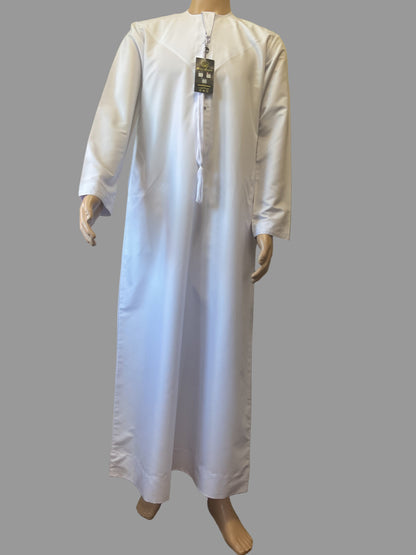 White-Noor’s-Thobe/Jubba-Emirati Style