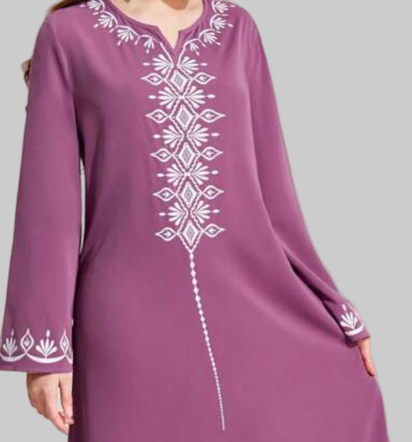 Noor's-Purple- Dress/Abaya