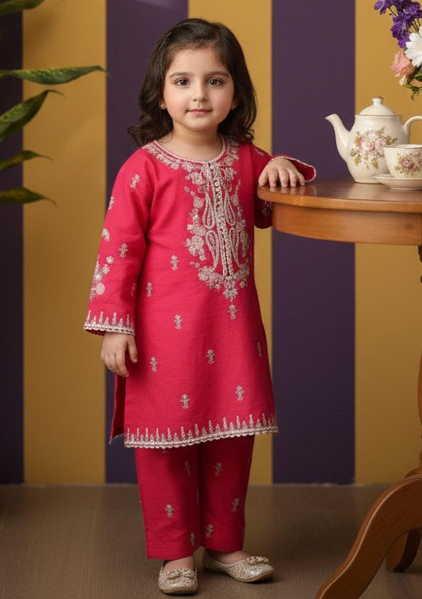 Pink Baby- Kameez shalwar-2Pc