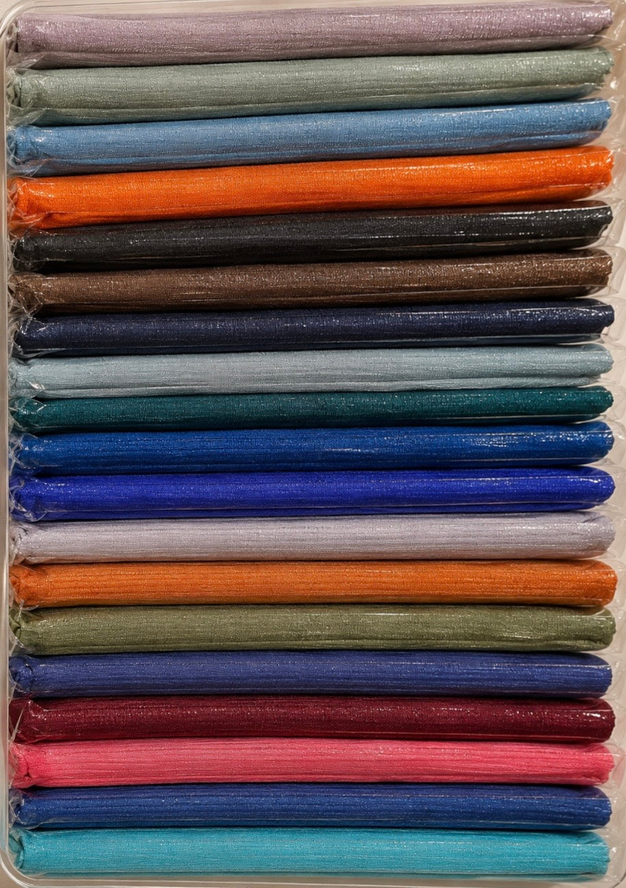 Fancy Chiffon Hijabs W/Shimmer Lines
