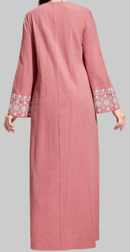 Noor's-Dusty Rose- Dress/Abaya