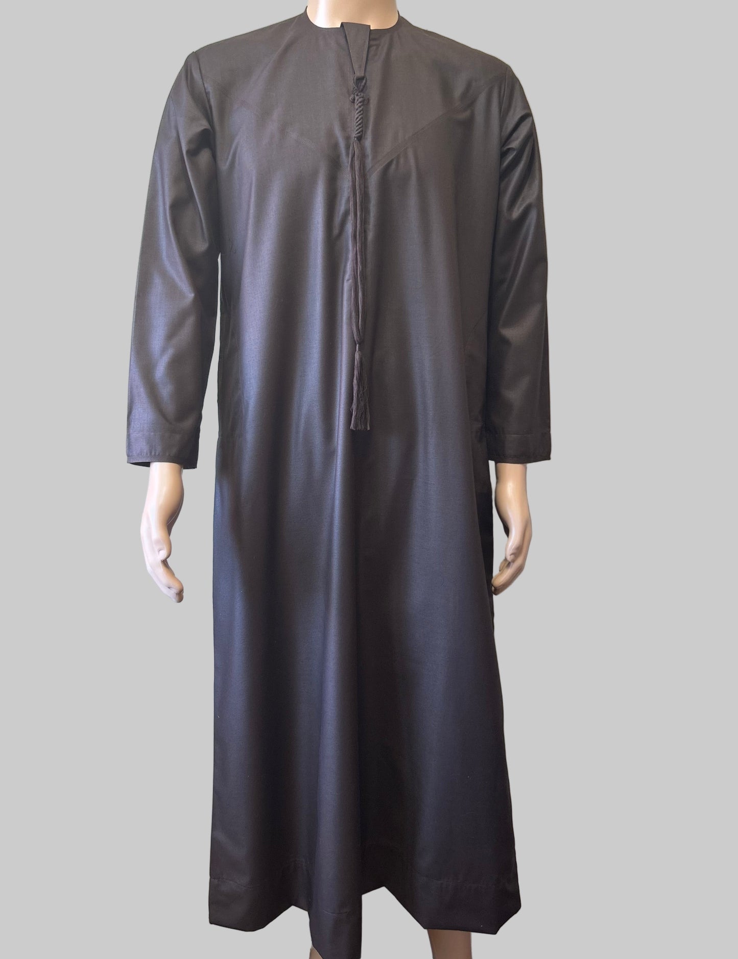 DarkBrown-Noor’s-Thobe/Jubba-Emirati Style