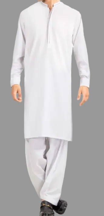 Gul Ahmed-White-Gents/TeenBoys