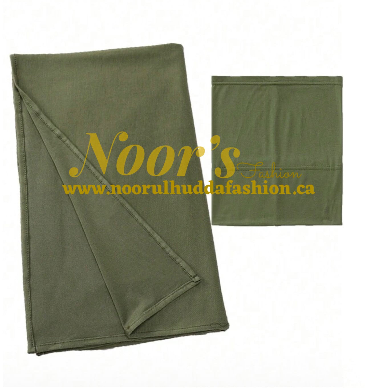 Jersey Hijab W/Matching Hijab Cap