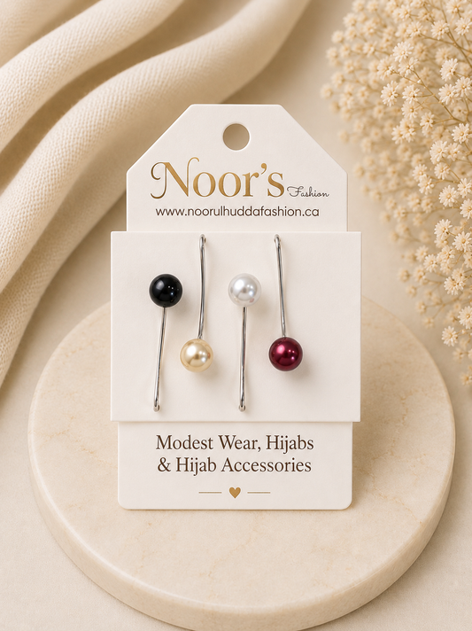 Pearl Loop Hijab Pins