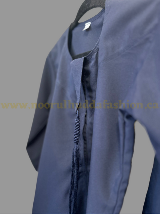 Navy Blue-Noor’s-Kids Thobes-Emirati Style