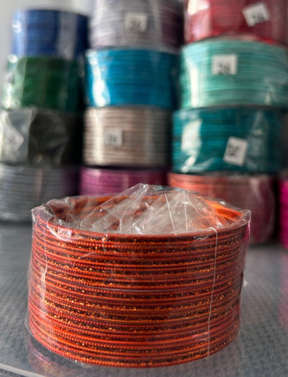 Metal Bangles-one size: 2.8-2.10