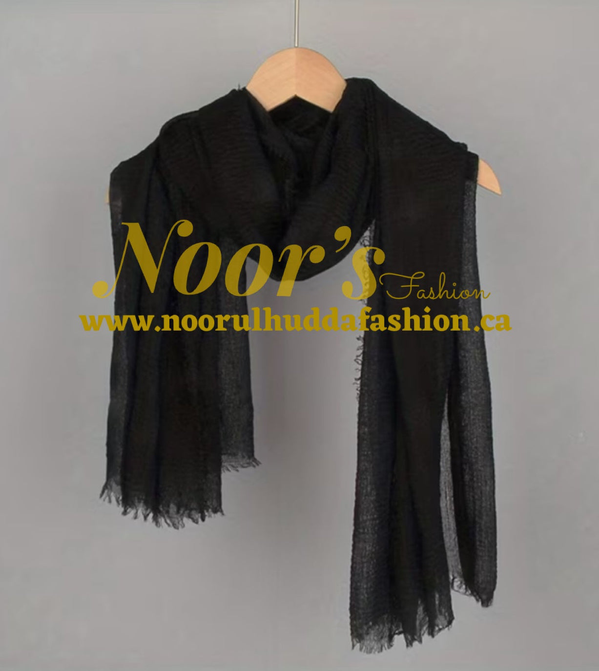 Crinkle Cotton Scarf