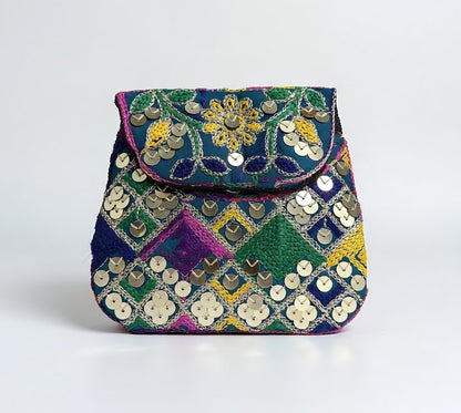 Teal Blue-kids Purse