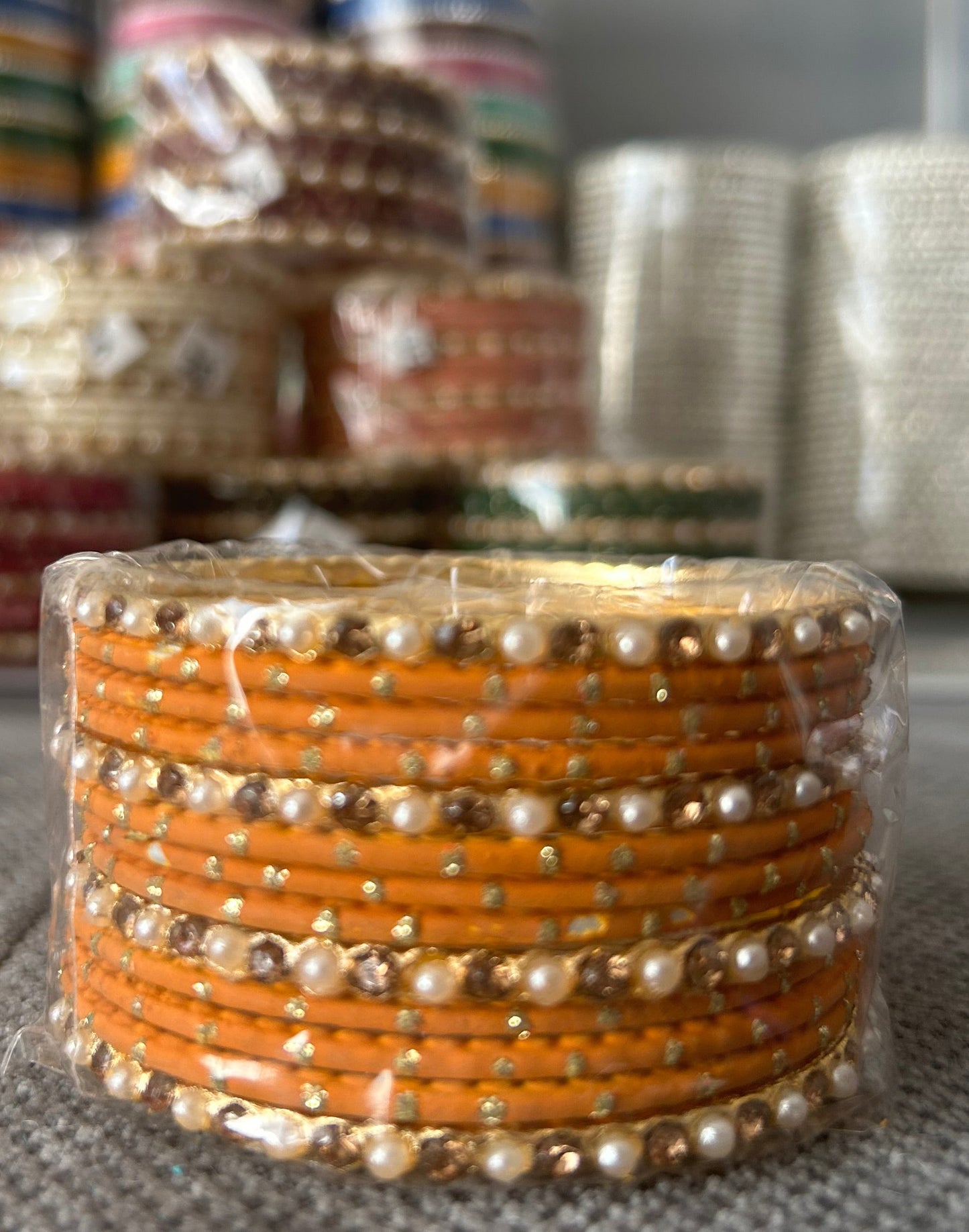 Metal Bangles-one size: 2.2