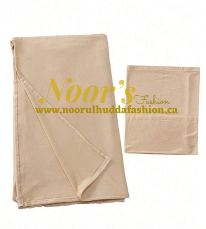Jersey Hijab W/Matching Hijab Cap
