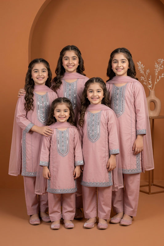 Noor’s-Cotail Kameez shalwar-3Pc