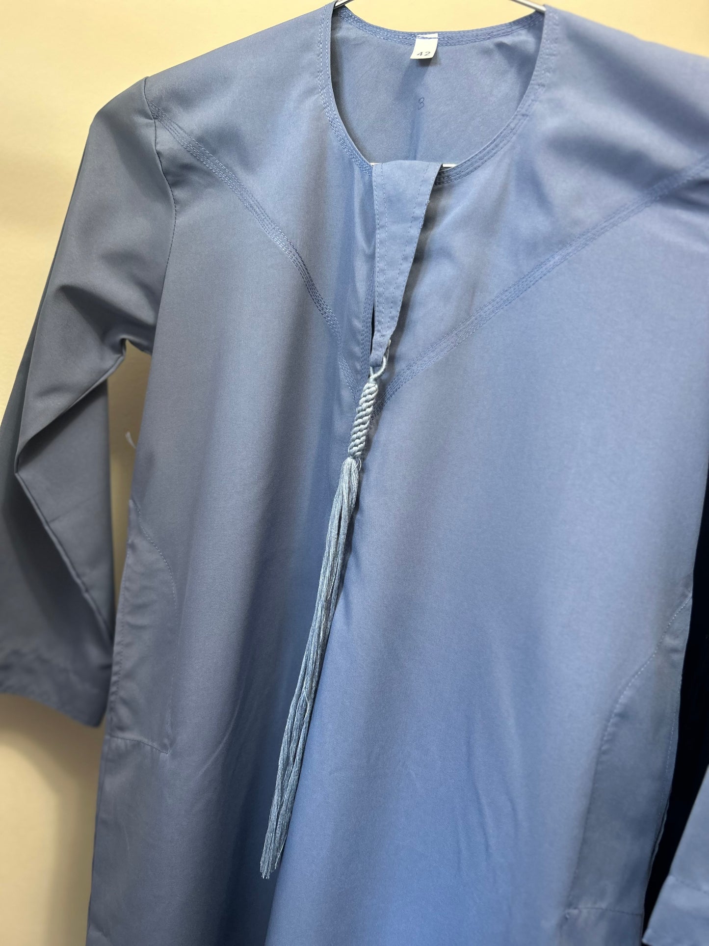 Grey Blue-Kids Thobes-Emirati Style