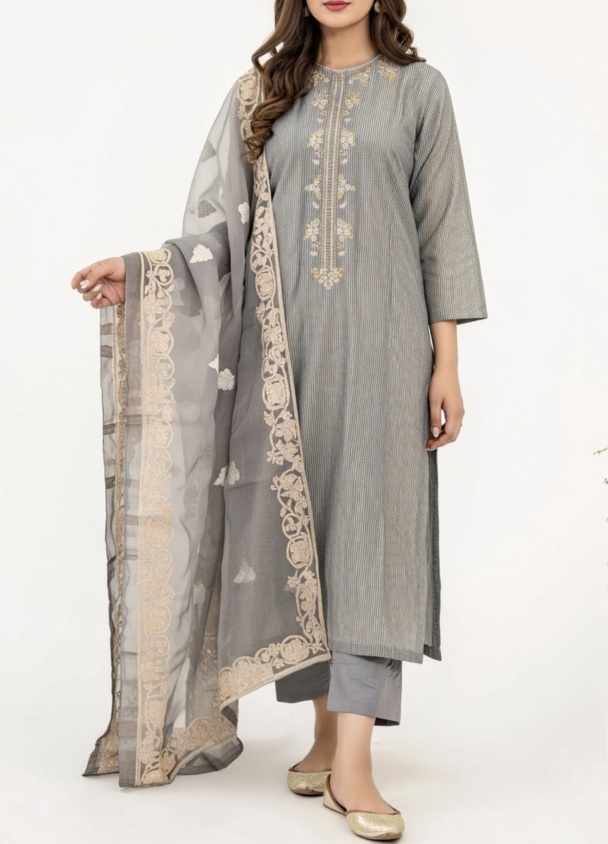 Limelight: 3pc Grey Festive Outfit