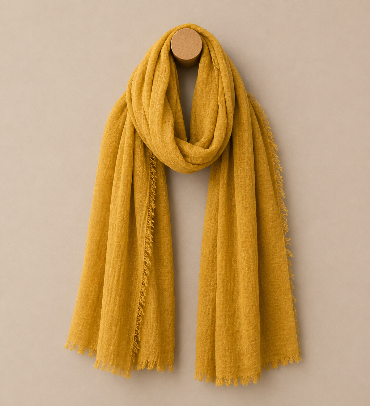 Crinkle Cotton Scarf